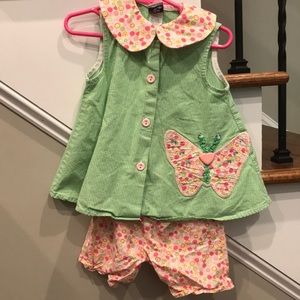 Bailey boys bloomer and swing top set